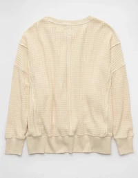 AE Big Hug Waffle Sweatshirt