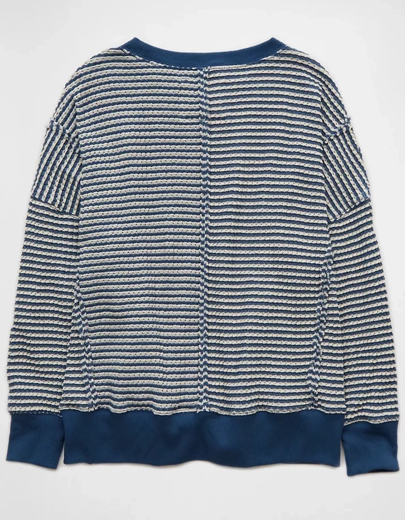 AE Big Hug Waffle Sweatshirt