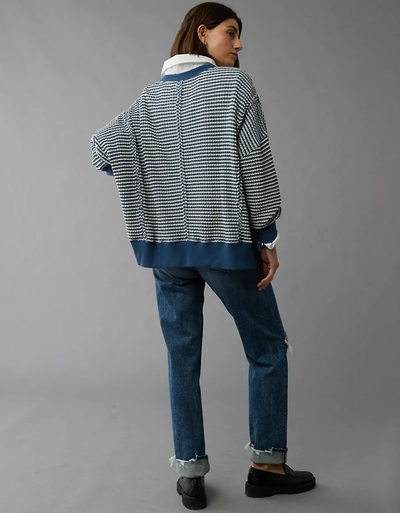 AE Big Hug Waffle Sweatshirt
