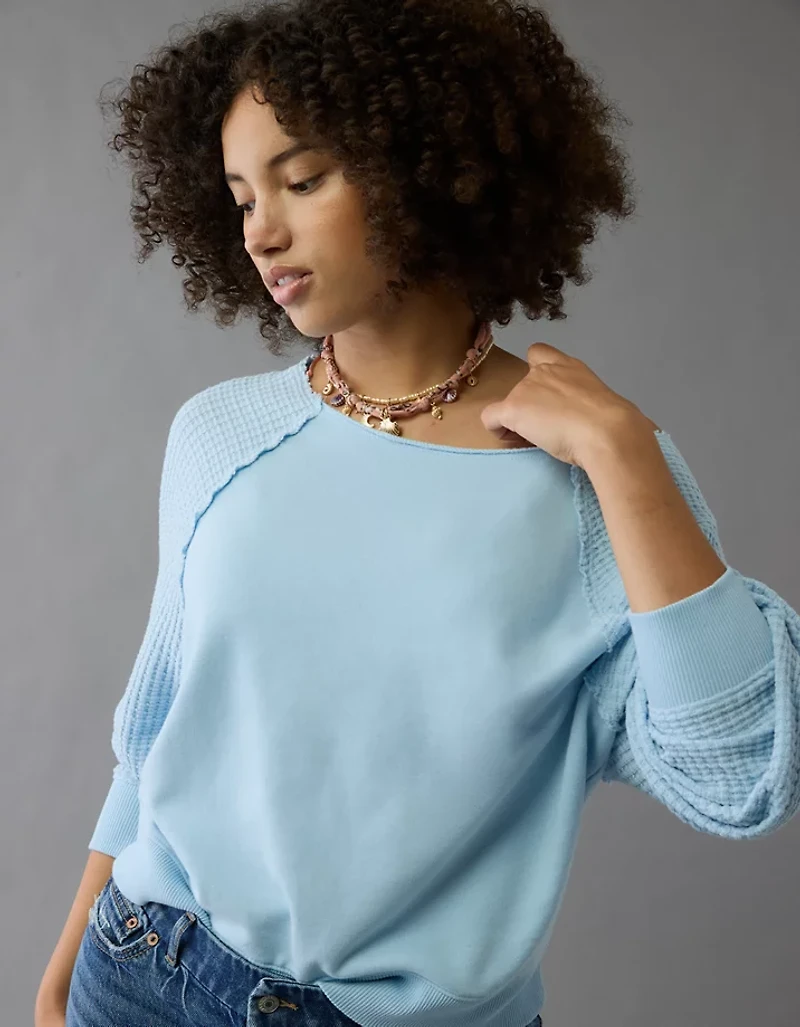 Chandail en tricot mixte AE