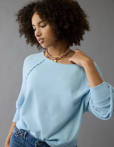 Chandail en tricot mixte AE