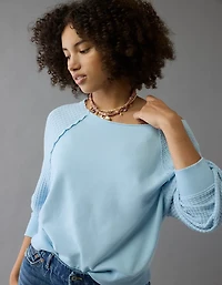 Chandail en tricot mixte AE