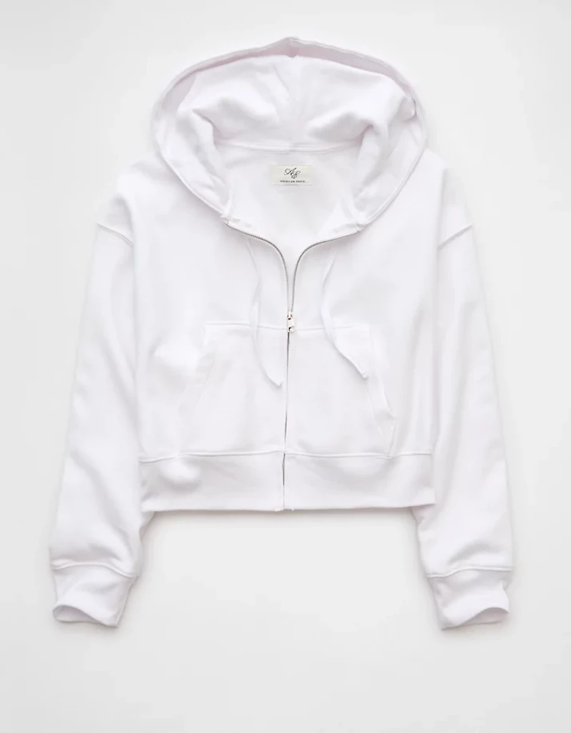 AE Everyday Luxe Zip-Up Hoodie