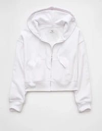 AE Everyday Luxe Zip-Up Hoodie