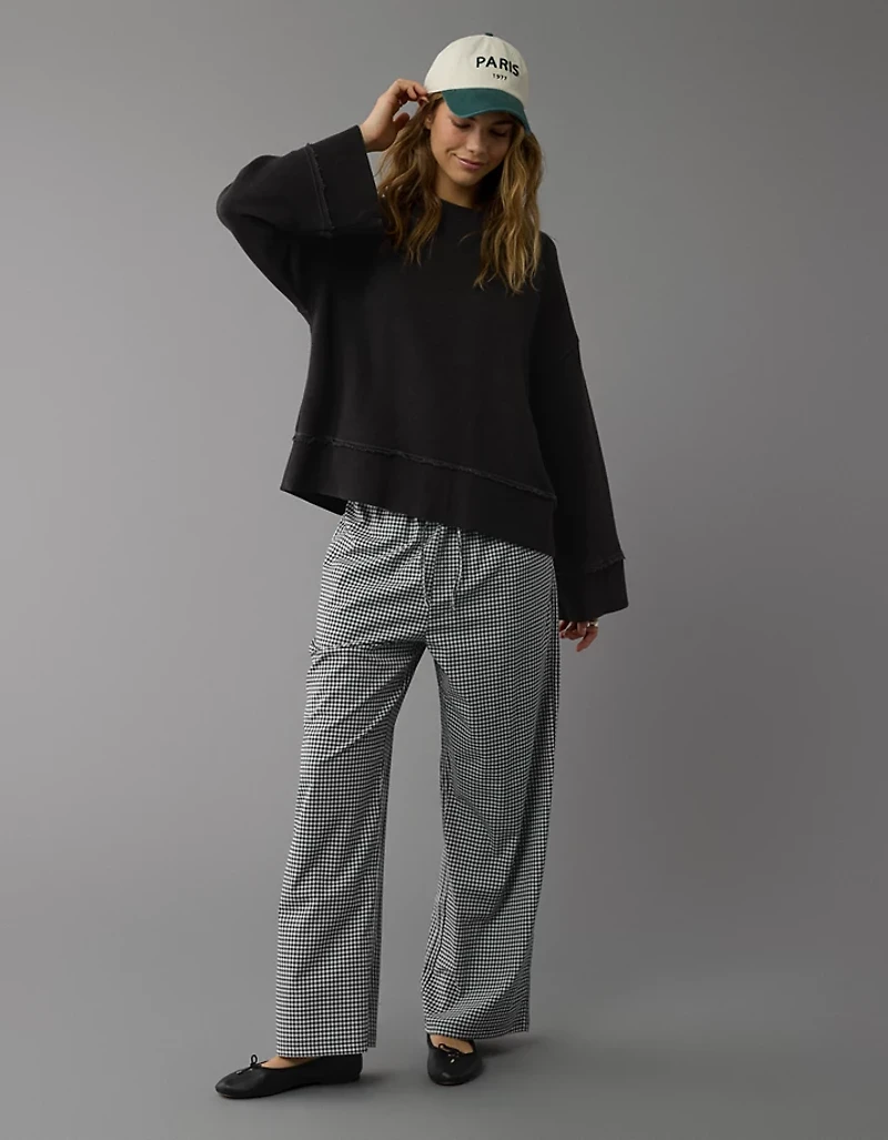 AE Relaxed Wide Sleeve Sweatshirt