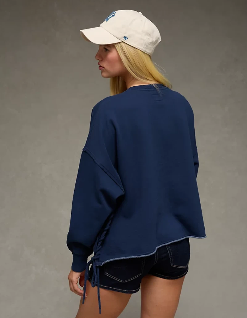 AE Side Lace-Up Sweatshirt