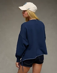 AE Side Lace-Up Sweatshirt