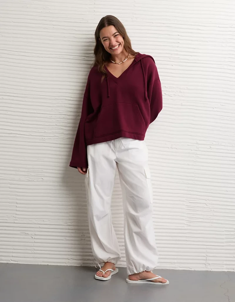 AE Big Hug V-Neck Hoodie