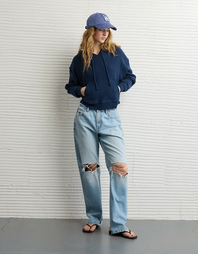 AE Waffle Fleece Hoodie