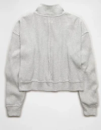 AE Half-Zip Waffle Fleece Sweatshirt