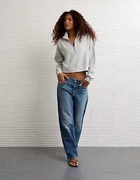 AE Half-Zip Waffle Fleece Sweatshirt