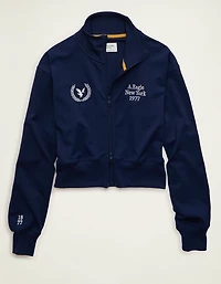 Veste de survêtement à image fermeture glissière pleine longueur AE