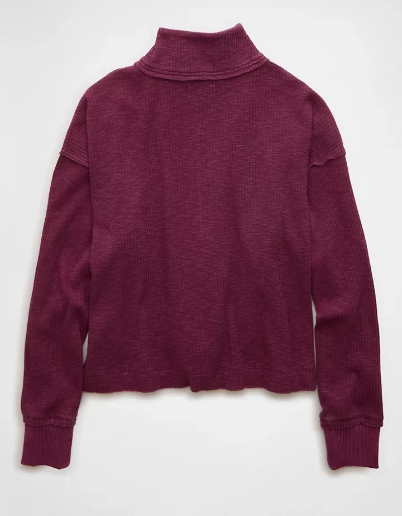 AE Big Hug Quarter-Zip Sweatshirt