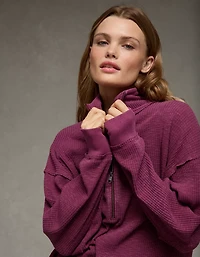 AE Big Hug Quarter-Zip Sweatshirt