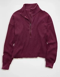 AE Big Hug Quarter-Zip Sweatshirt