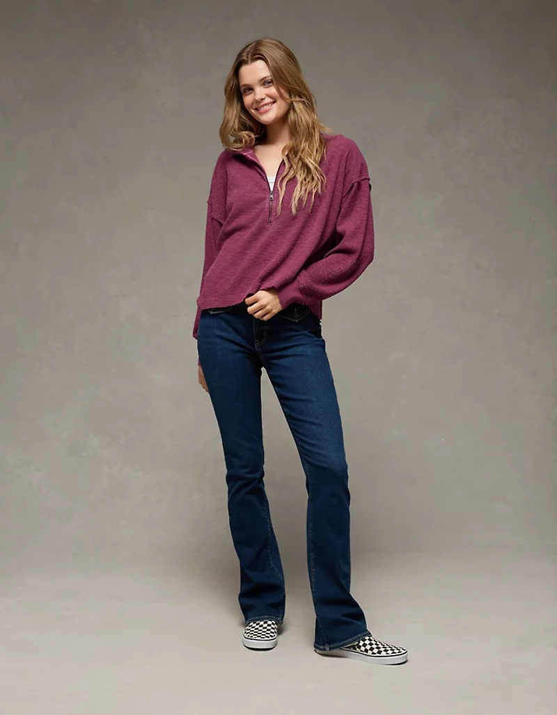 AE Big Hug Quarter-Zip Sweatshirt