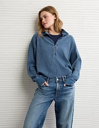 AE Big Hug Quarter-Zip Sweatshirt