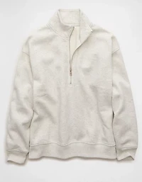 AE Everyday Luxe Quarter Zip Sweatshirt