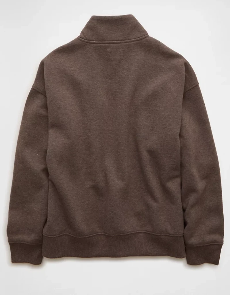 AE Everyday Luxe Quarter Zip Sweatshirt