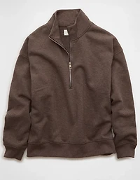 AE Everyday Luxe Quarter Zip Sweatshirt