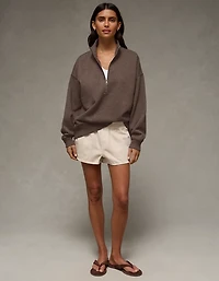 AE Everyday Luxe Quarter Zip Sweatshirt