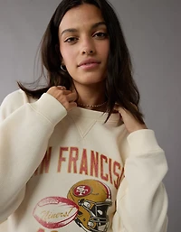 Chandail en molleton à col rond des 49ers de San Francisco la NFL