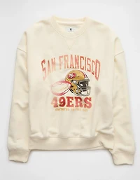 Chandail en molleton à col rond des 49ers de San Francisco la NFL