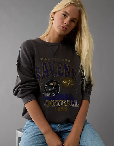 Chandail en molleton à col rond des Ravens de Baltimore la NFL