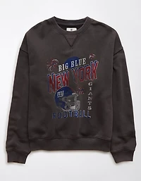 Chandail en molleton à col rond des Giants de New York la NFL