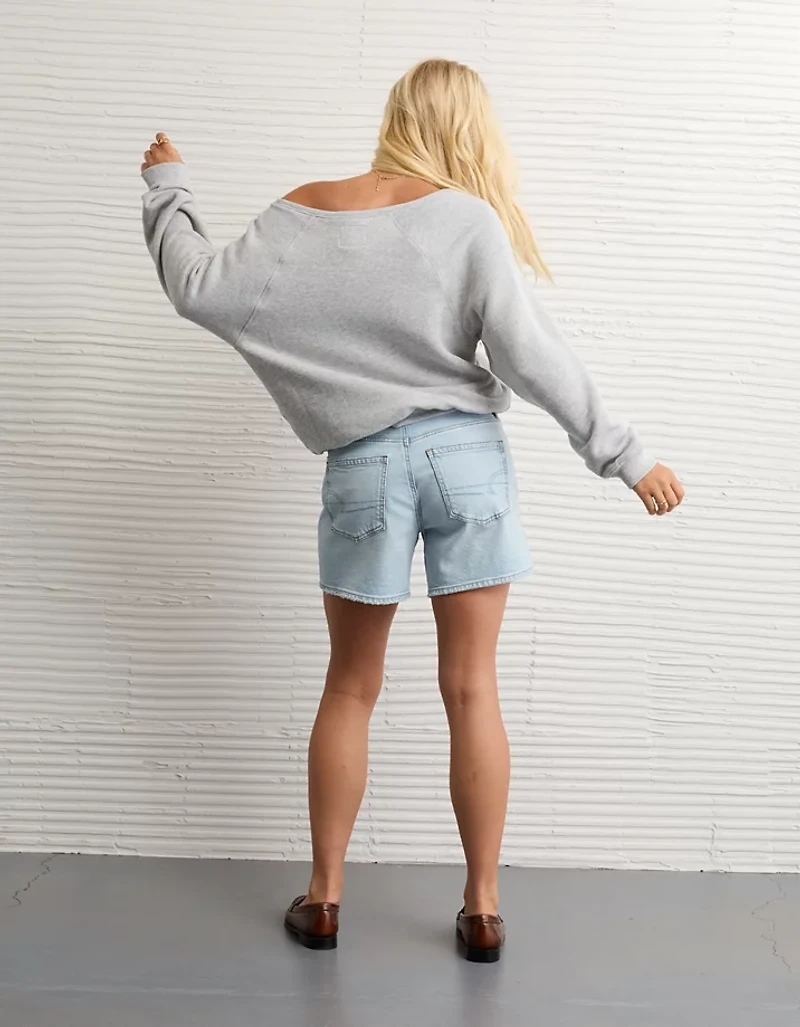 AE Graphic Off The Shoulder Sweatshirt
