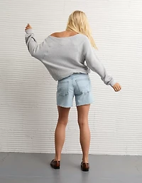 AE Graphic Off The Shoulder Sweatshirt