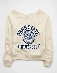 AE Graphic Off The Shoulder Sweatshirt