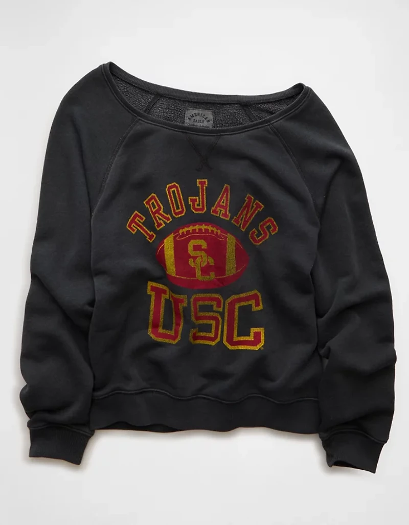 AE Graphic Off The Shoulder Sweatshirt