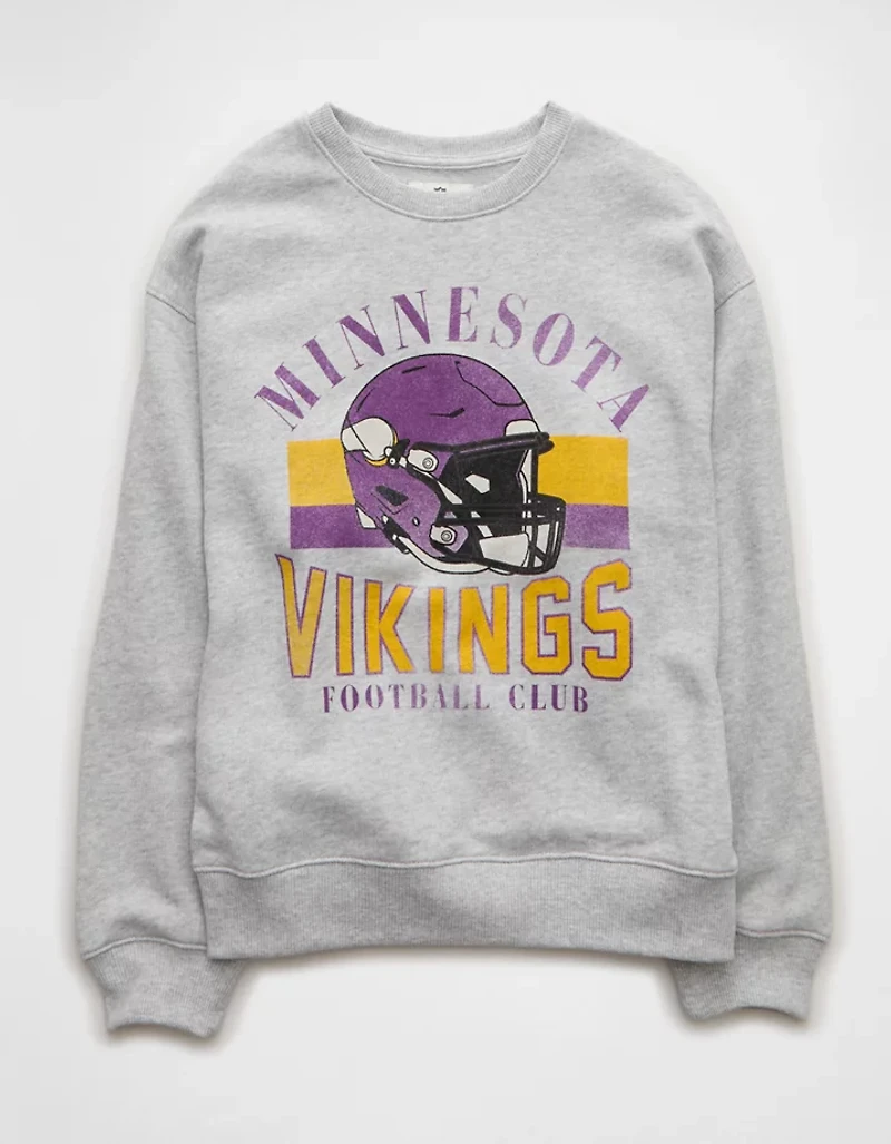 Chandail en molleton décontracté à imprimé NFL Vikings du Minnesota AE