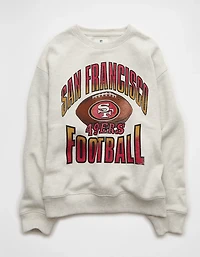 Chandail en molleton décontracté à imprimé NFL 49ers de San Francisco AE