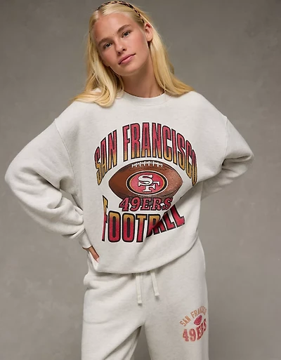 Chandail en molleton décontracté à imprimé NFL 49ers de San Francisco AE