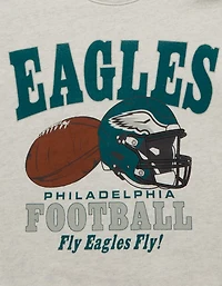 Chandail en molleton décontracté à imprimé NFL Eagles de Philadelphia AE