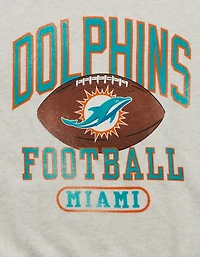 Chandail en molleton décontracté à imprimé NFL Dolphins de Miami AE