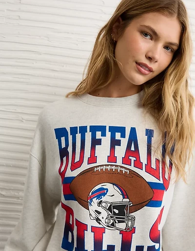 Chandail en molleton décontracté à imprimé NFL Bills de Buffalo AE