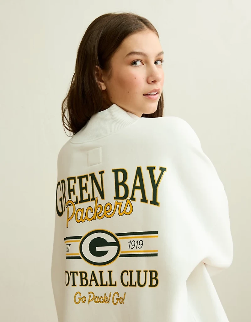 Chandail en molleton à col cheminée Luxe quotidien NFL de