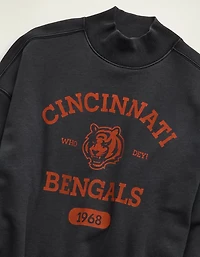 NFL Everyday Luxe Mock Neck Sweatshirt