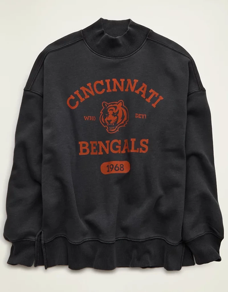 NFL Everyday Luxe Mock Neck Sweatshirt