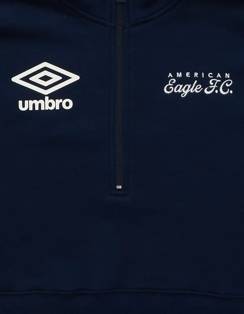 AE x Umbro Quarter Zip Sweatshirt