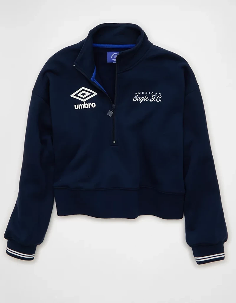 AE x Umbro Quarter Zip Sweatshirt