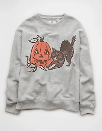 AE Halloween Graphic Sweatshirt