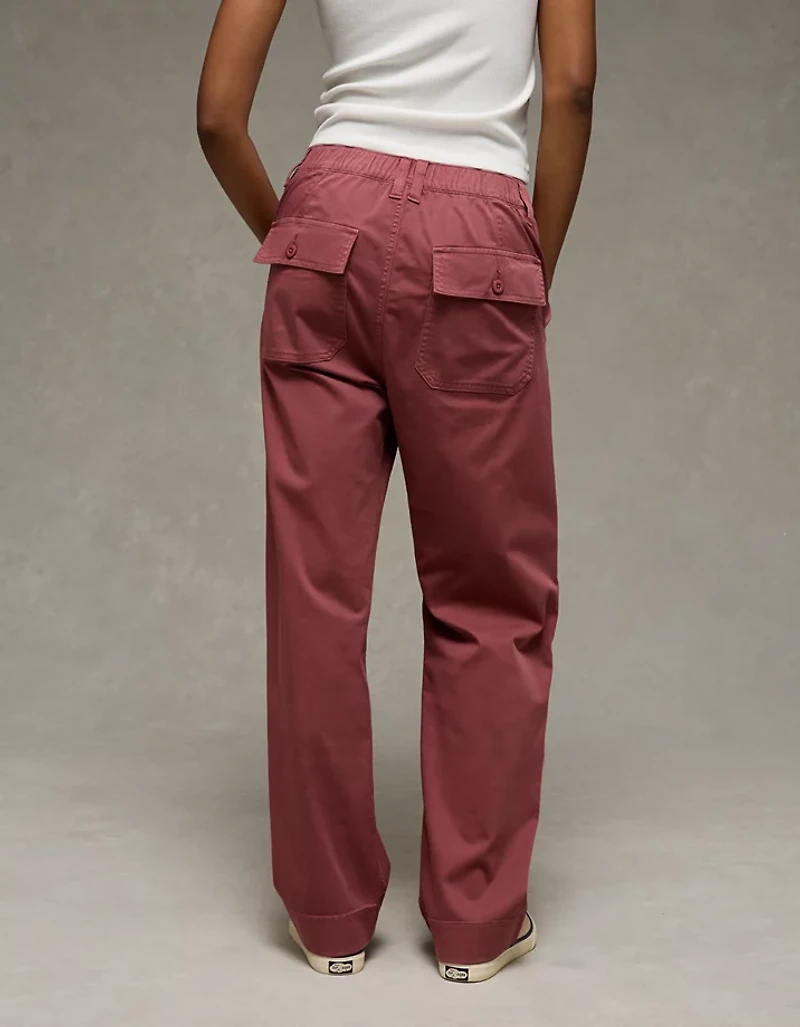 AE Stretch Low-Rise Baggy Utility Pant
