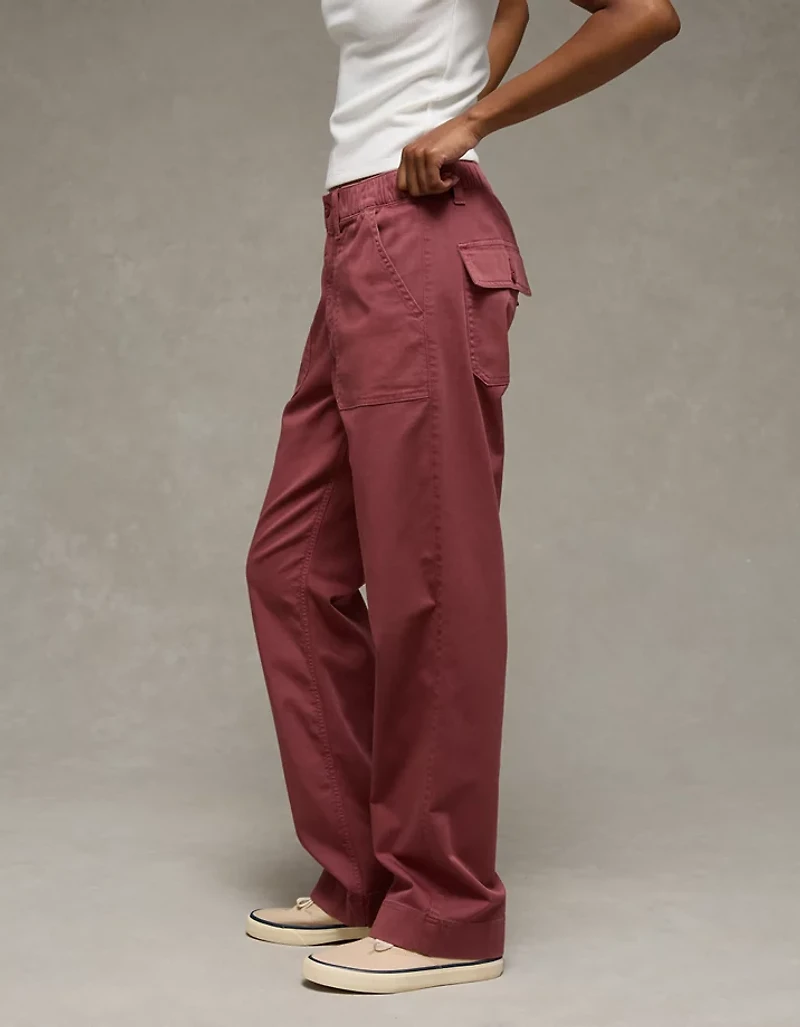 AE Stretch Low-Rise Baggy Utility Pant