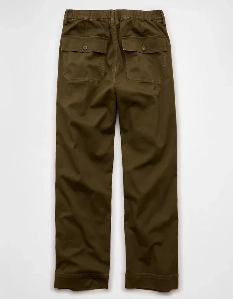 Pantalon petit ami extensible à taille basse AE