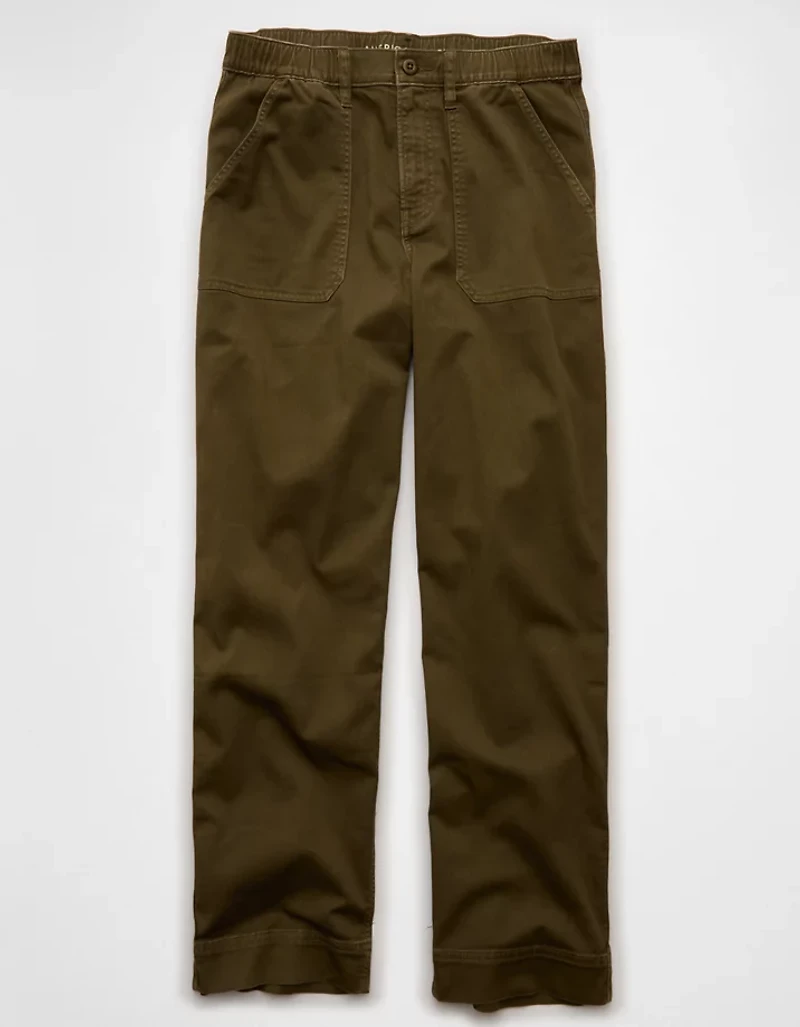 Pantalon petit ami extensible à taille basse AE