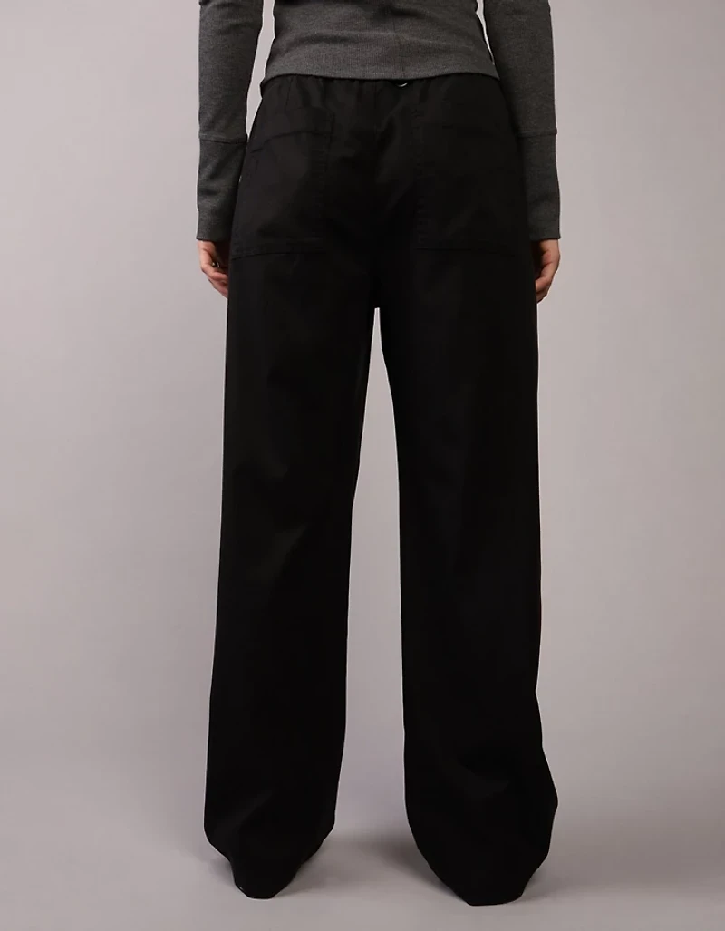 AE Mid-Rise Wide-Leg Pull-On Pant
